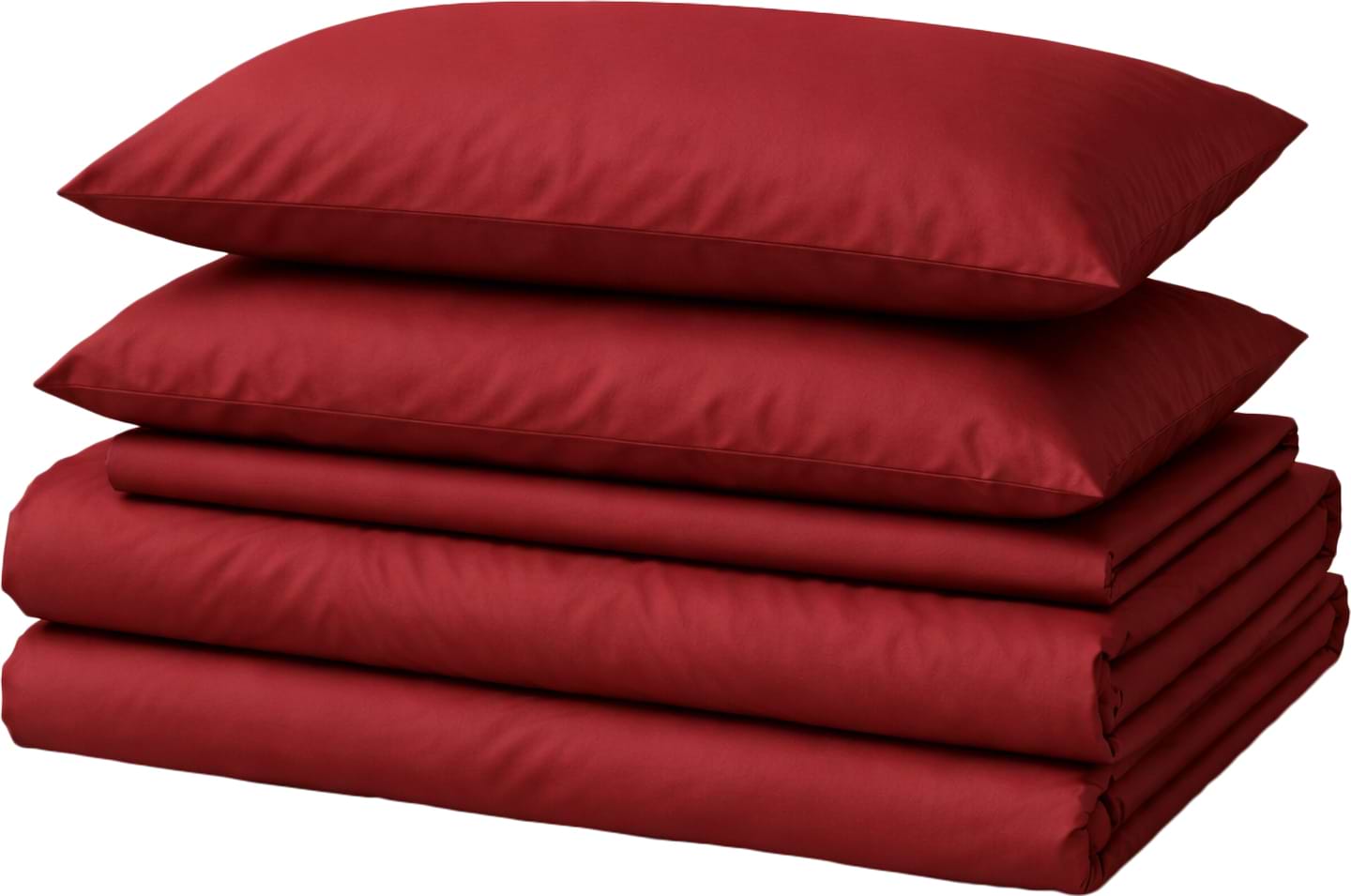 Комплект постільної білизни дитячий MirSon №19-1655 Garnet Mikrosatin Premium Однотонний 110х140 см (2200007236657)